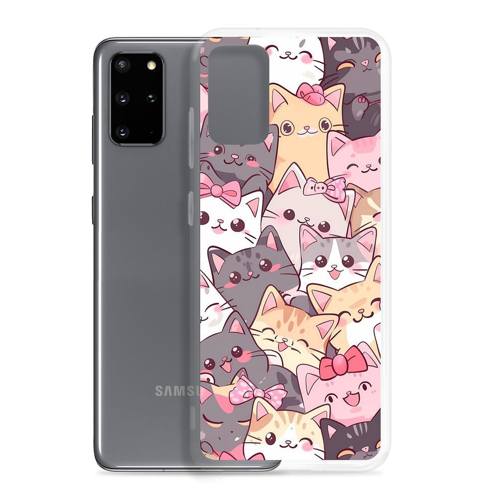 Thumbnail: Custom Clear Phone Case For Samsung®
