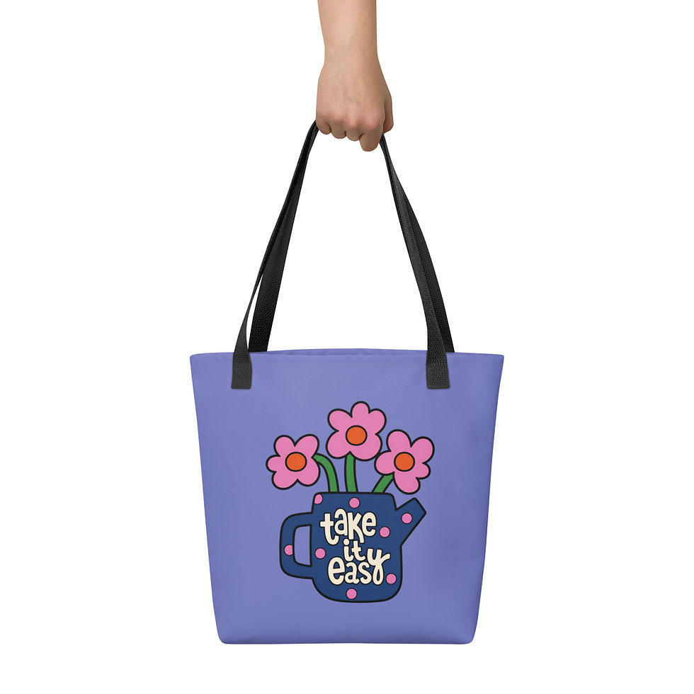Miniatura: Reusable Take It Easy Tote Shopping Bag