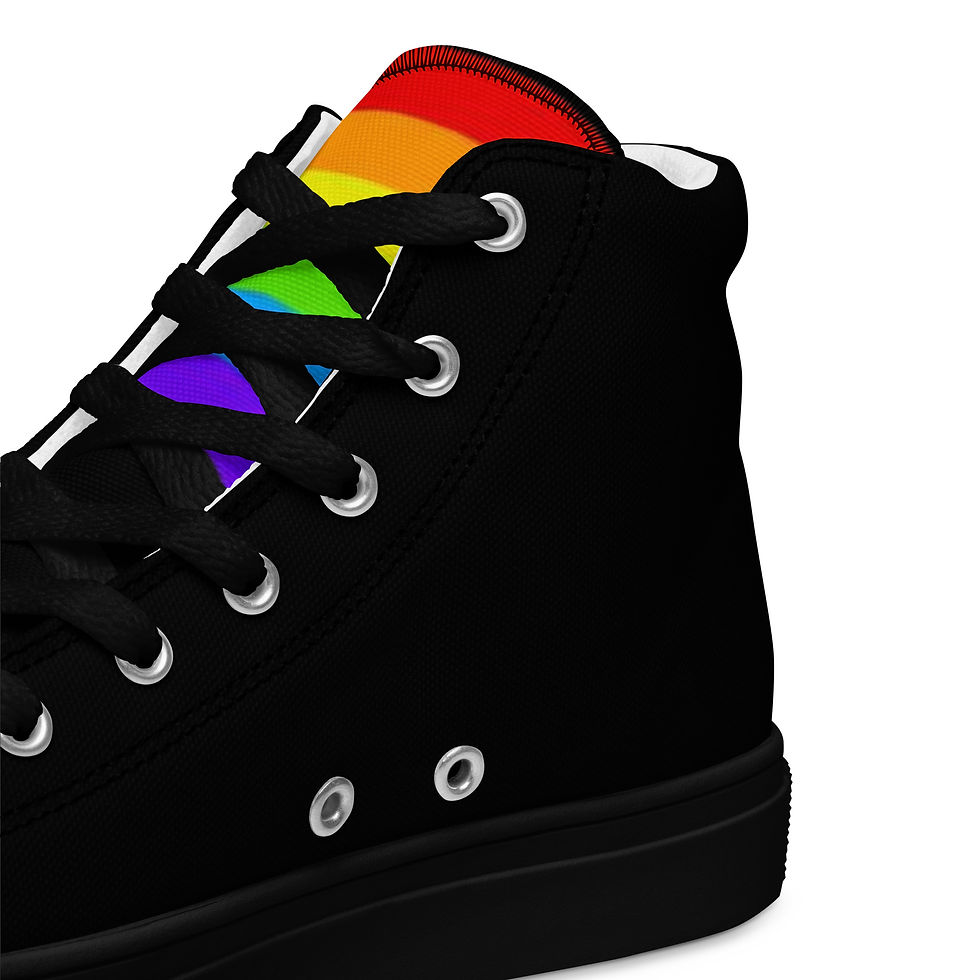 Thumbnail: Men’s High Top Canvas Shoes