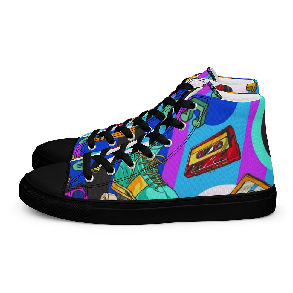 Миниатюра: Women’s High Top Canvas Shoes