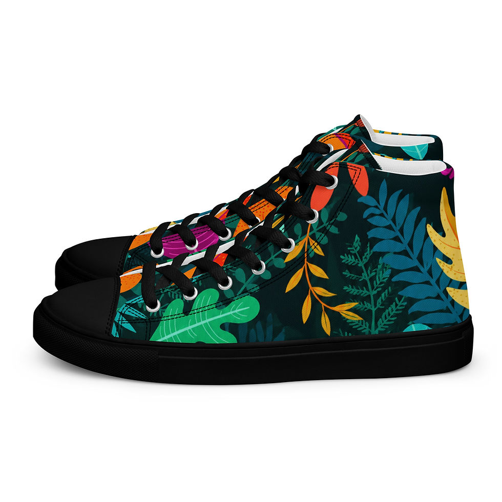 Miniatura: Women’s Cambridge High Top Canvas Shoes