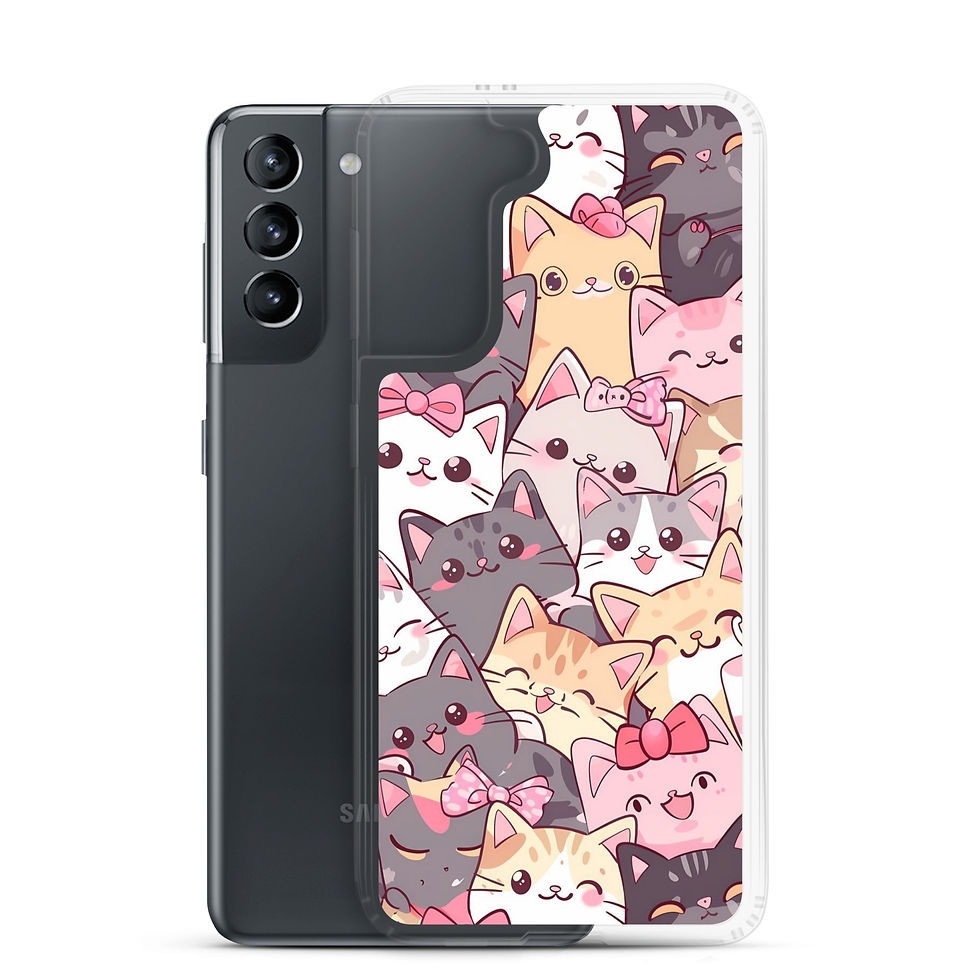 Minijatura: Custom Clear Phone Case For Samsung®