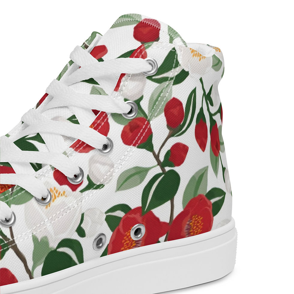 Thumbnail: Willow Women’s High Top Canvas Shoes