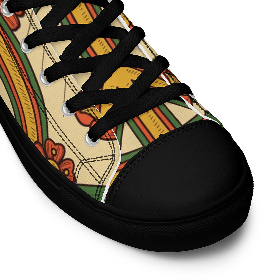 Thumbnail: Women’s High Top Canvas Shoes