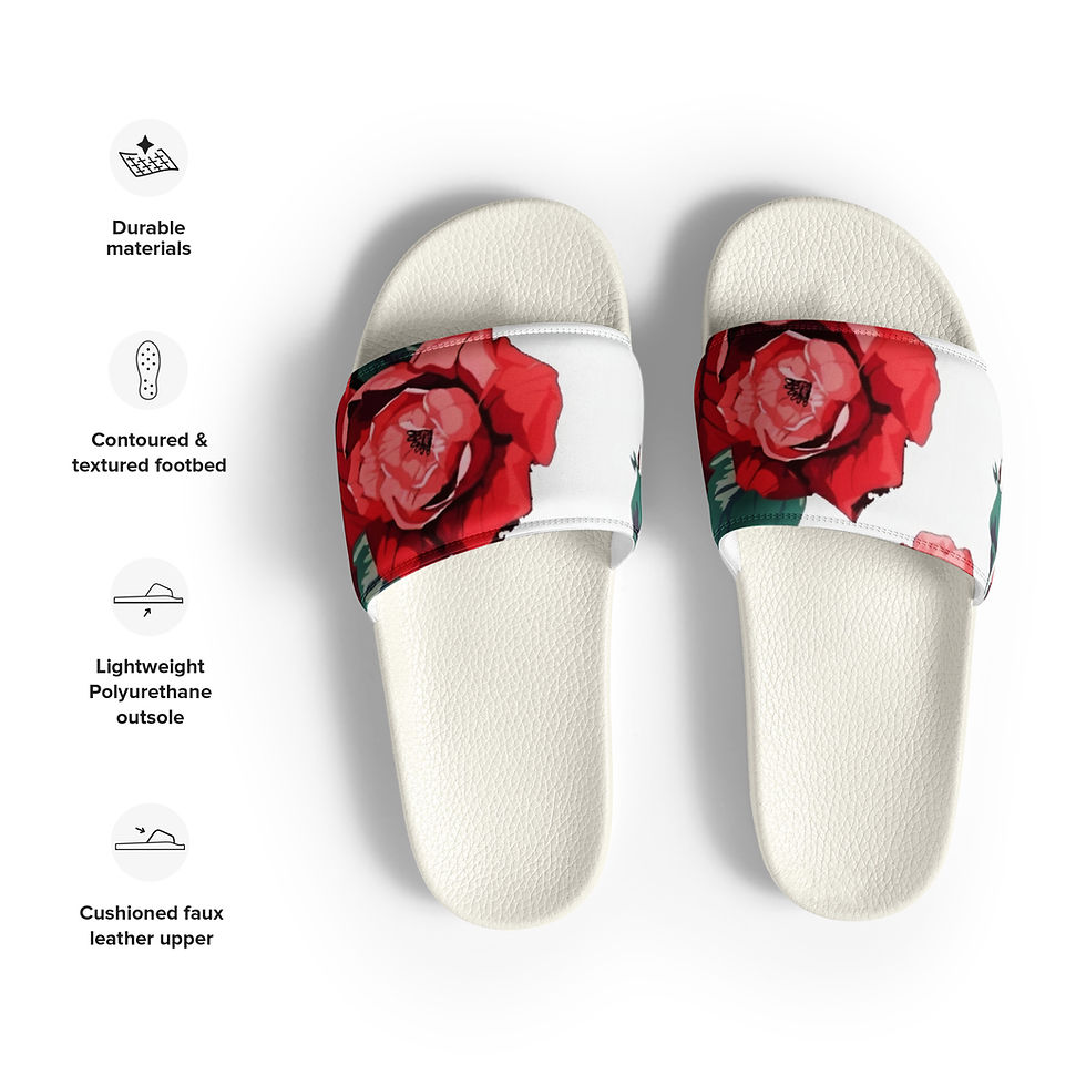 Miniatyrbilde: Floral Women's Slides By Madison Grant
