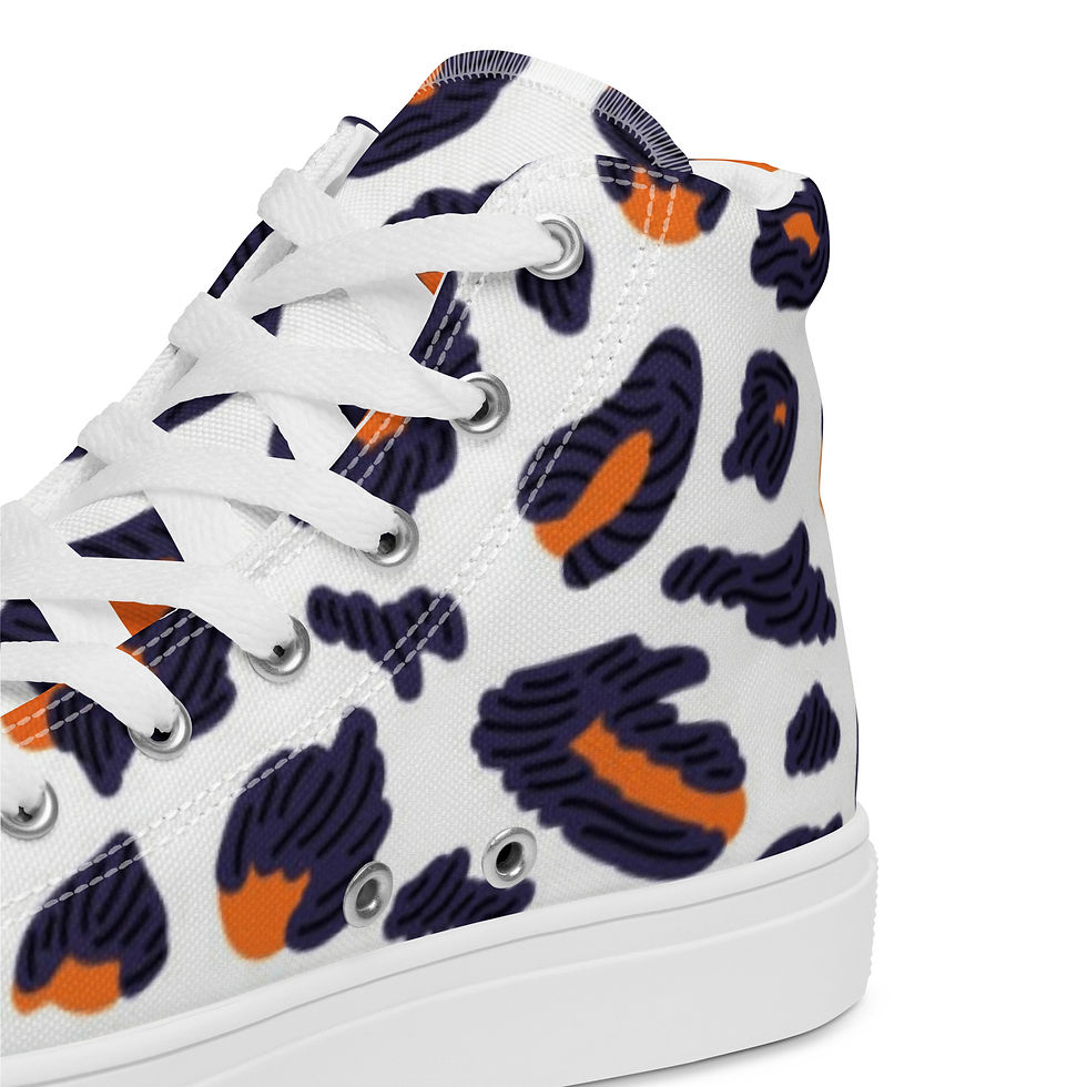 Thumbnail: Women’s High Top Canvas Shoes