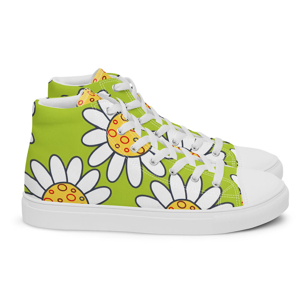 Thumbnail: Women’s High Top Canvas Shoes