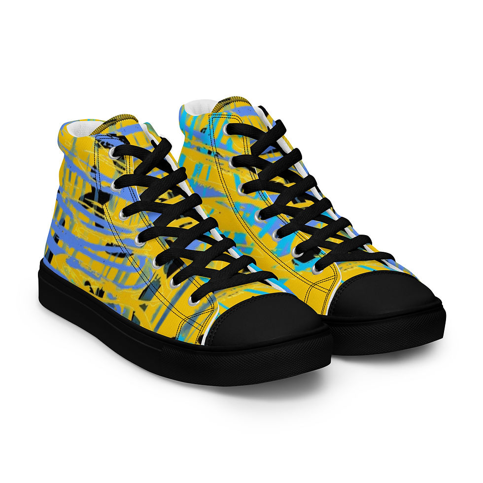 Miniatura: Men’s Urban High Top Canvas Shoes