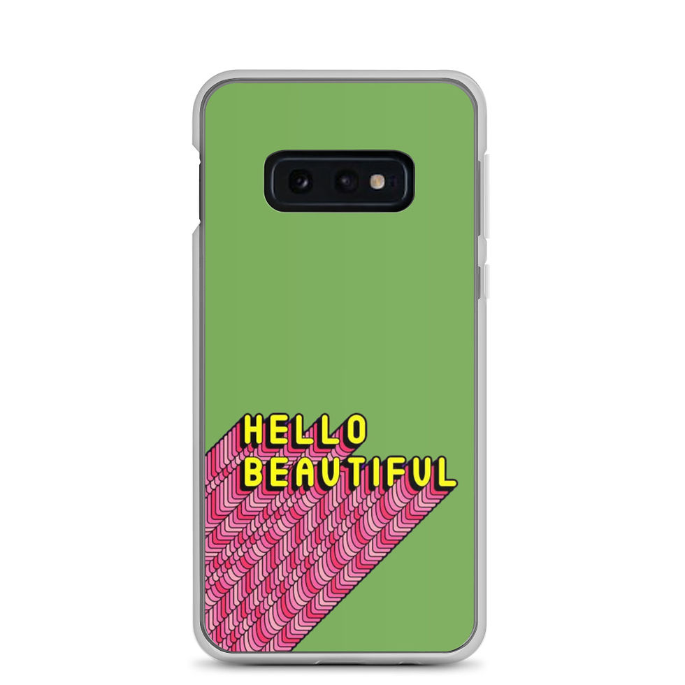 Thumbnail: Custom Clear Case For Samsung®