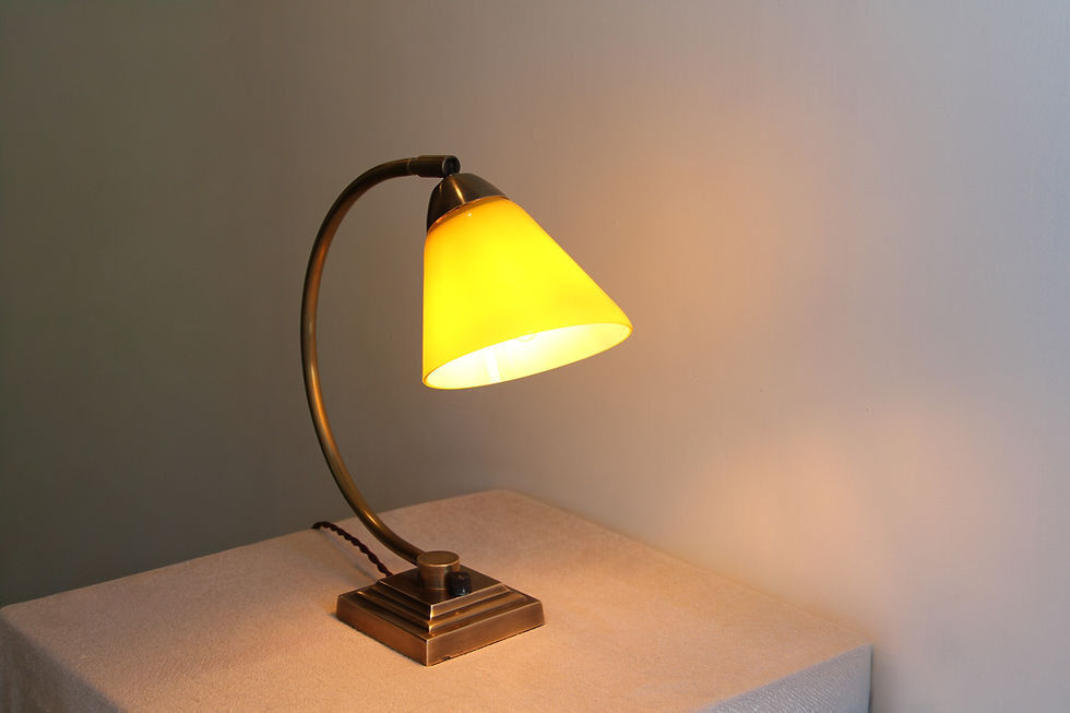 Thumbnail: Manukyan Case Glass Table Lamp in Yellow