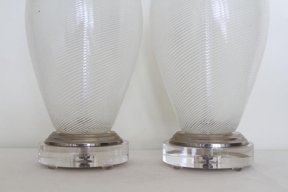 Thumbnail: 1950's Carlo Scarpa Table Lamps (pair)