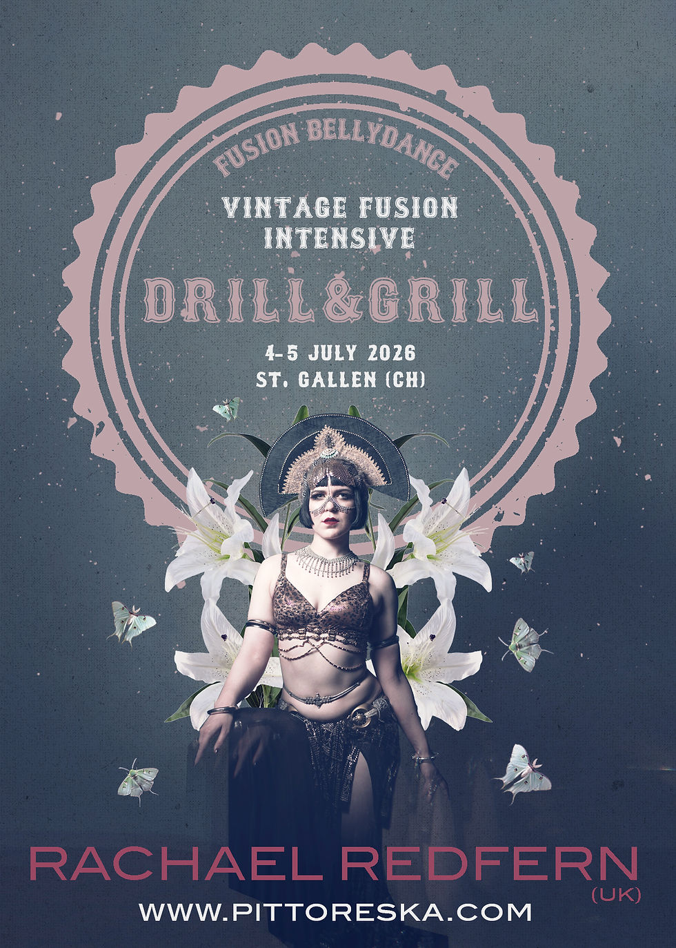 DRILL&GRILL 2026 – Vintage Fusion Intensive mit Rachael Redfern