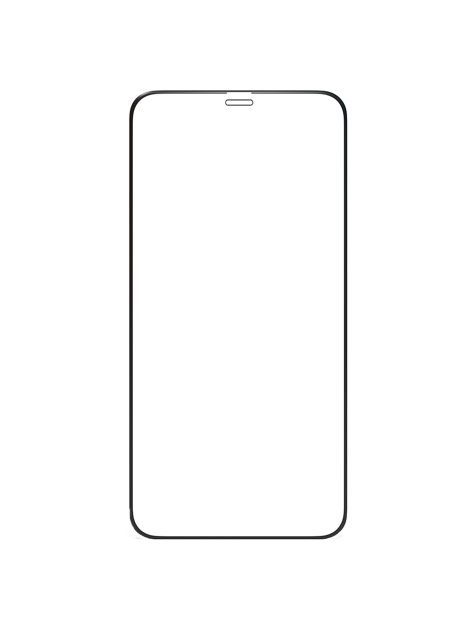 Thumbnail: Casper Pro Silicone Tempered Glass Compatible For iPhone X / XS / 11 Pro (Retail