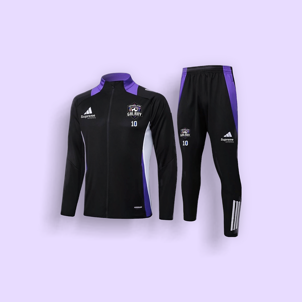 CLUB GALAXY 25/26 TRACKSUIT JACKET BLACK/PURPLE