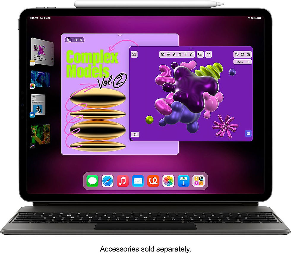 Thumbnail: Apple - 11-Inch iPad Pro (Latest Model) with Wi-Fi - 128GB