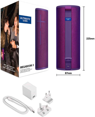 Ultimate Ears - MEGABOOM 3 Portable Wireless Bluetooth Speaker