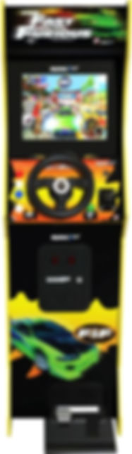 Arcade1Up - The Fast & The Furious Deluxe Arcade Game - Black