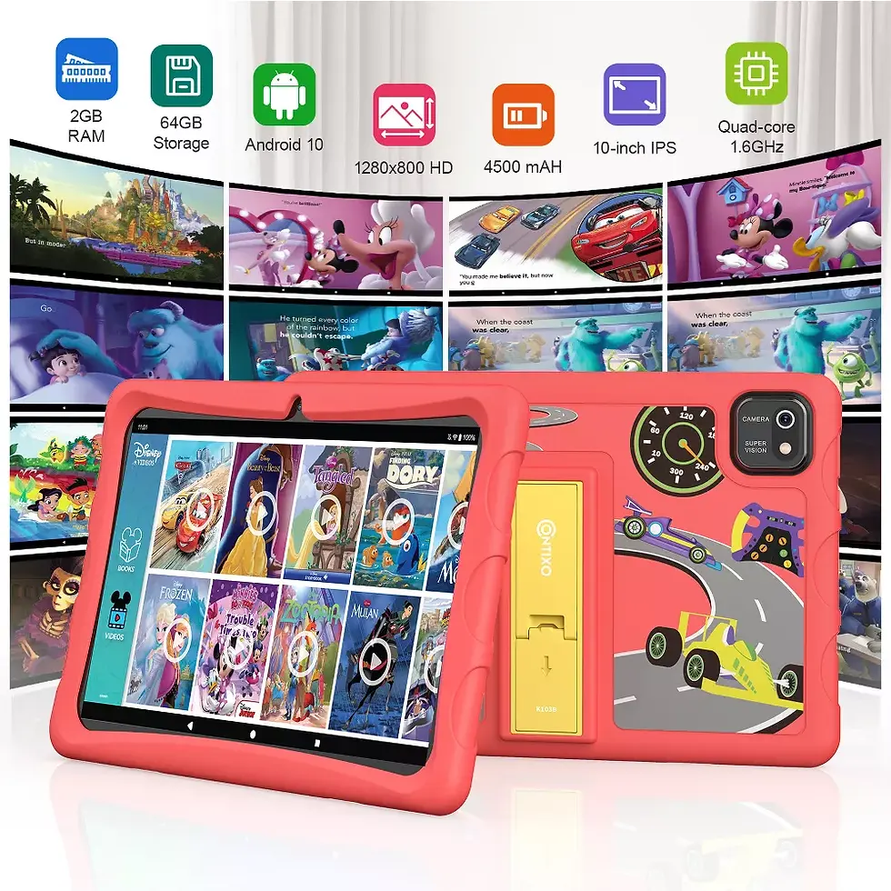 Thumbnail: CONTIXO 10" ANDROID KIDS TABLET 64GB