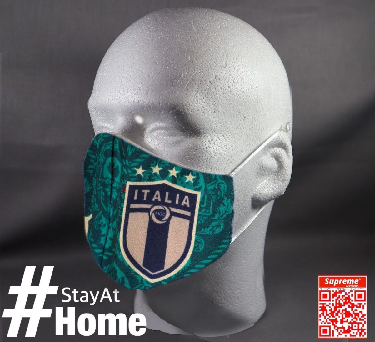 ITALIA #SOCCER Face Mask