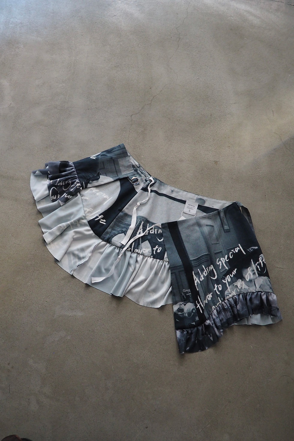 Thumbnail: 【Pre-Order】61℃ wrap skirt / gray