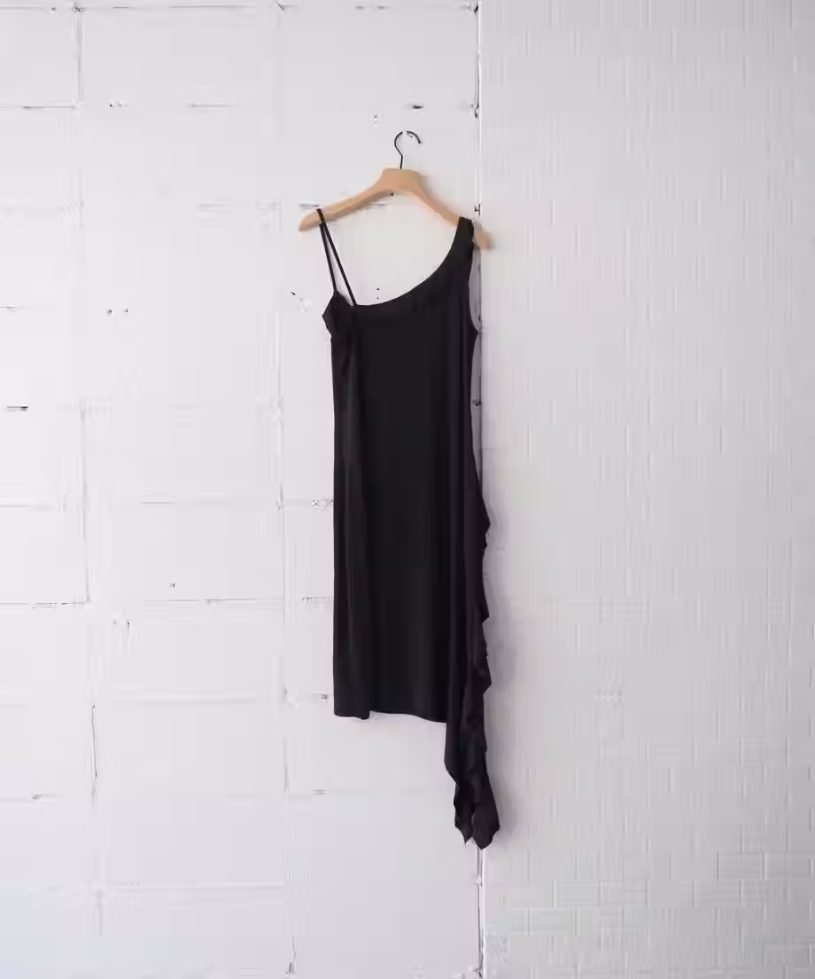 サムネイル： asymmetry stretch dress