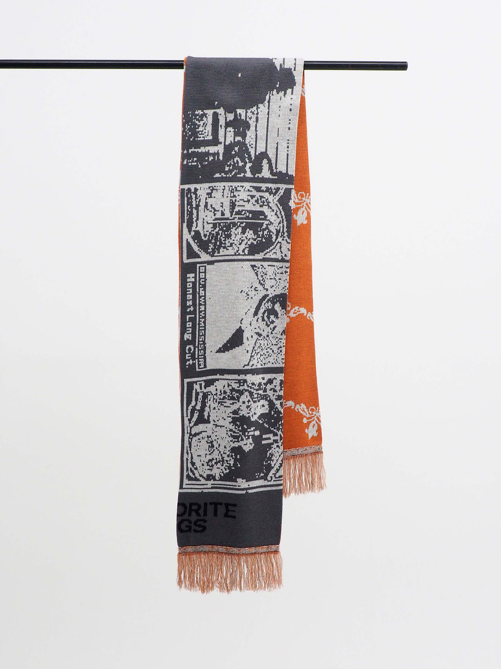 サムネイル： 58℃ knit scarf / orange