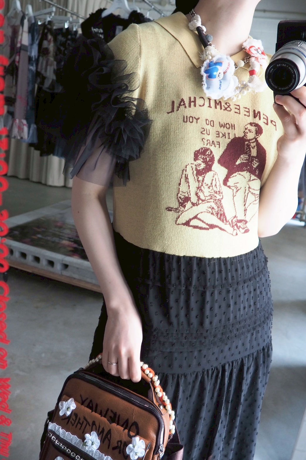 Thumbnail: 68℃ dress / yellow×black