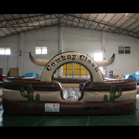 Inflatable Jousting Arena rental in Ottawa Cowboy Clash