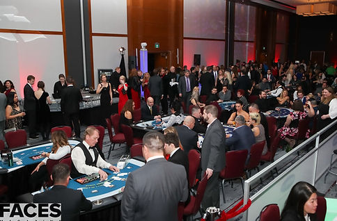 Full House Casino Rentals at Casino Royale at brookstreet hotel for a fundraiser for the the sens foundation charity