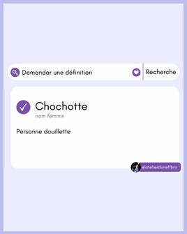 Chochotte, allodynie et hyperalgésie