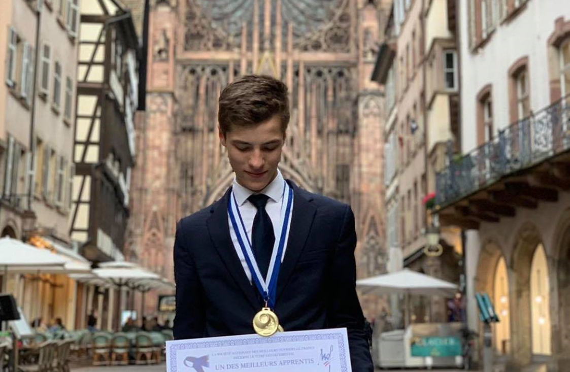 Nicolas, meilleur apprenti de France