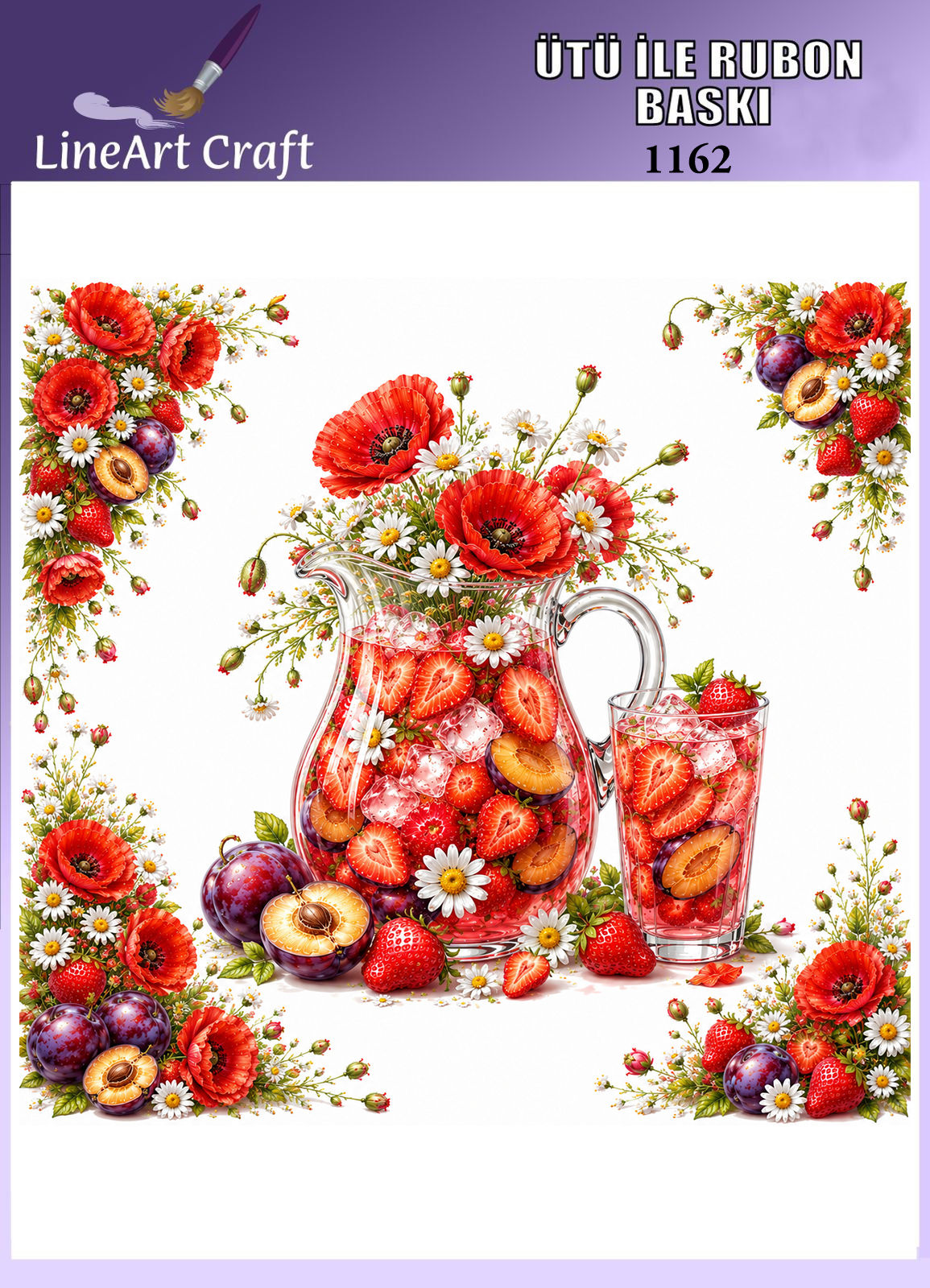 LİNEART ÜTÜ İLE RUB ON TRANSFER 1162