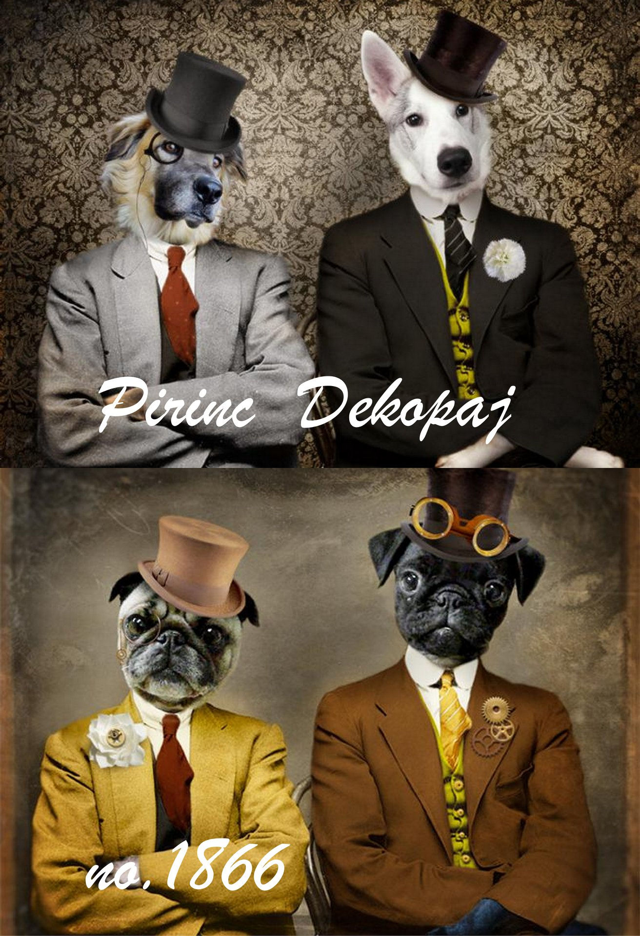 LİNEART PİRİNÇ DEKOPAJ 1866