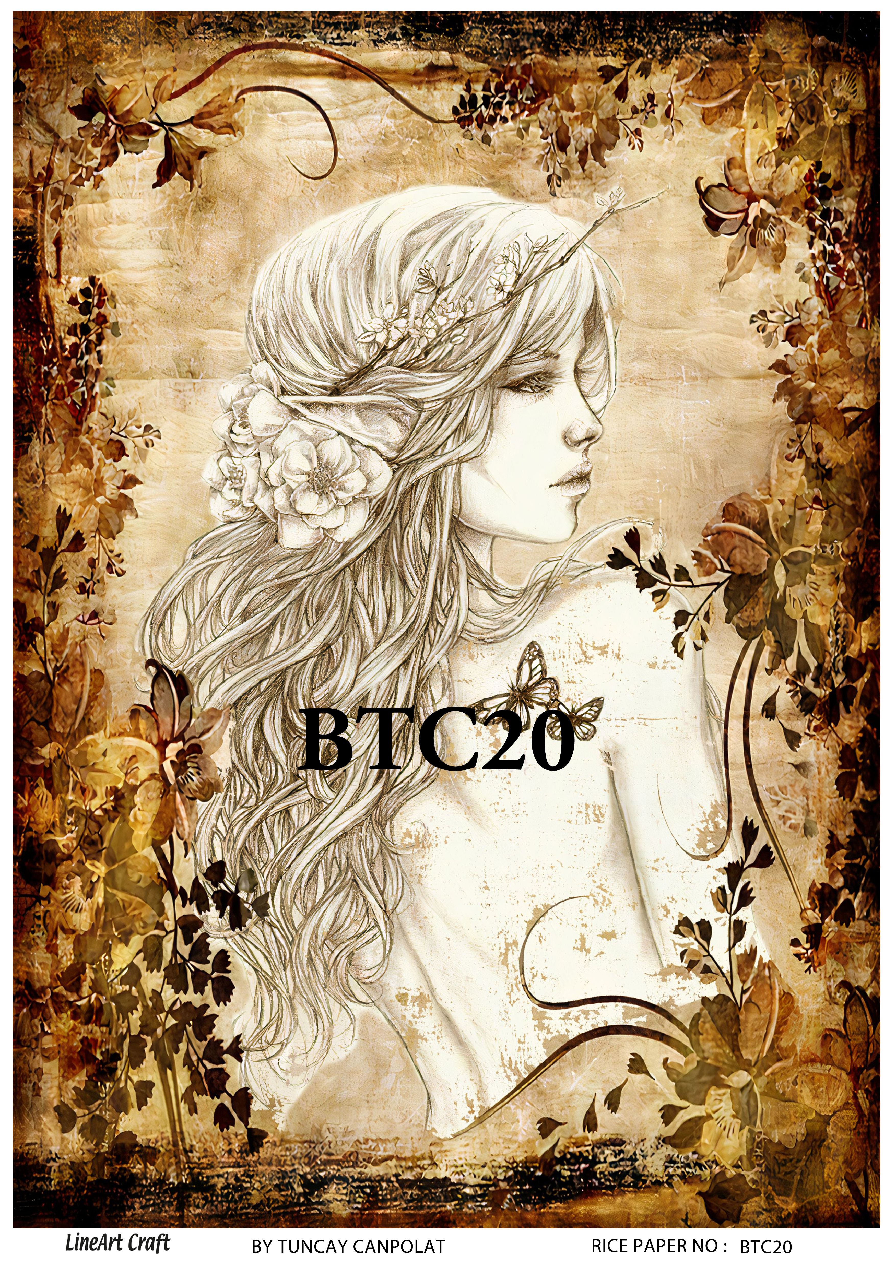 LİNEART PİRİNÇ DEKOPAJ BTC20