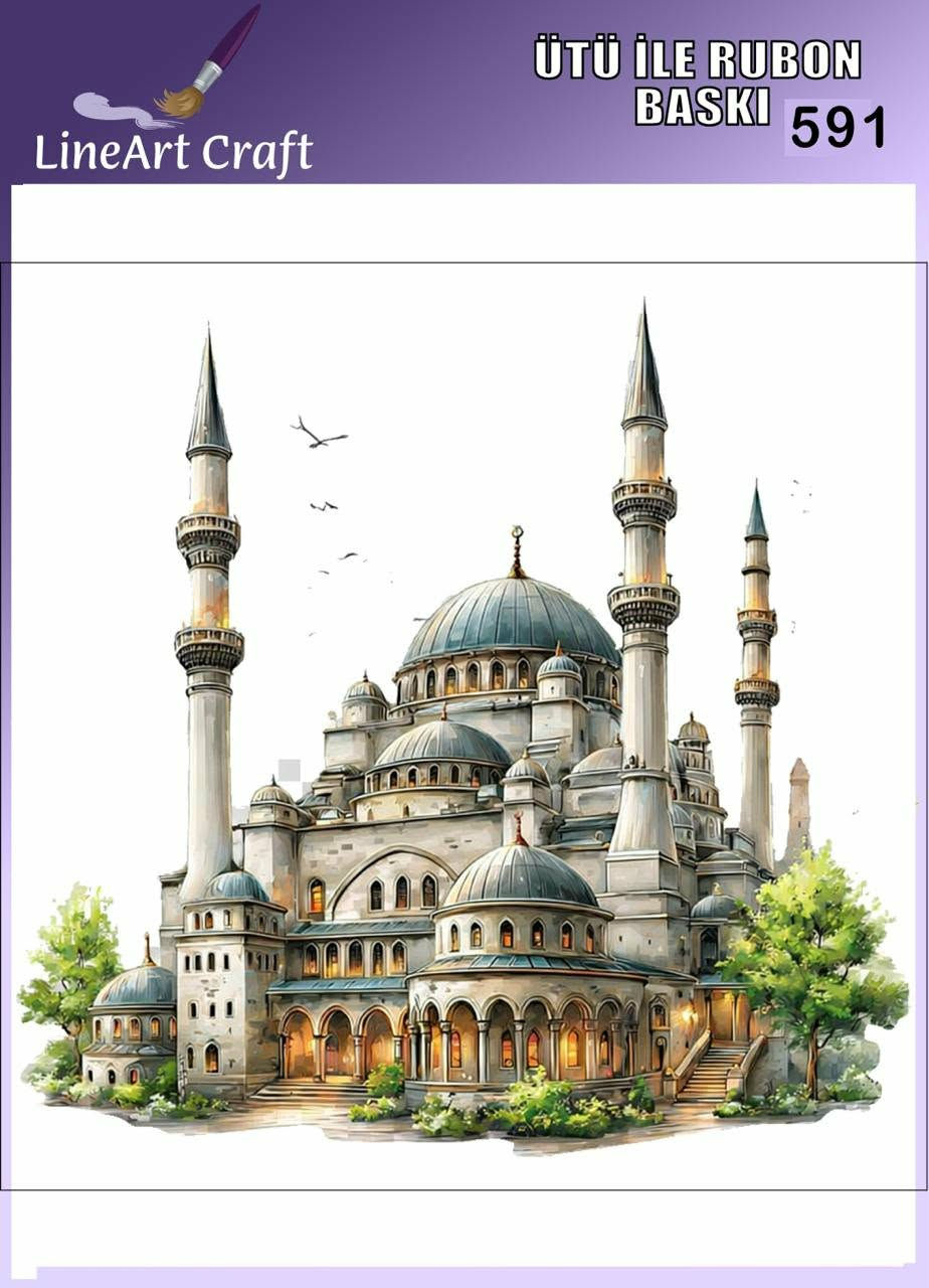 LİNEART ÜTÜ İLE RUB ON TRANSFER 591