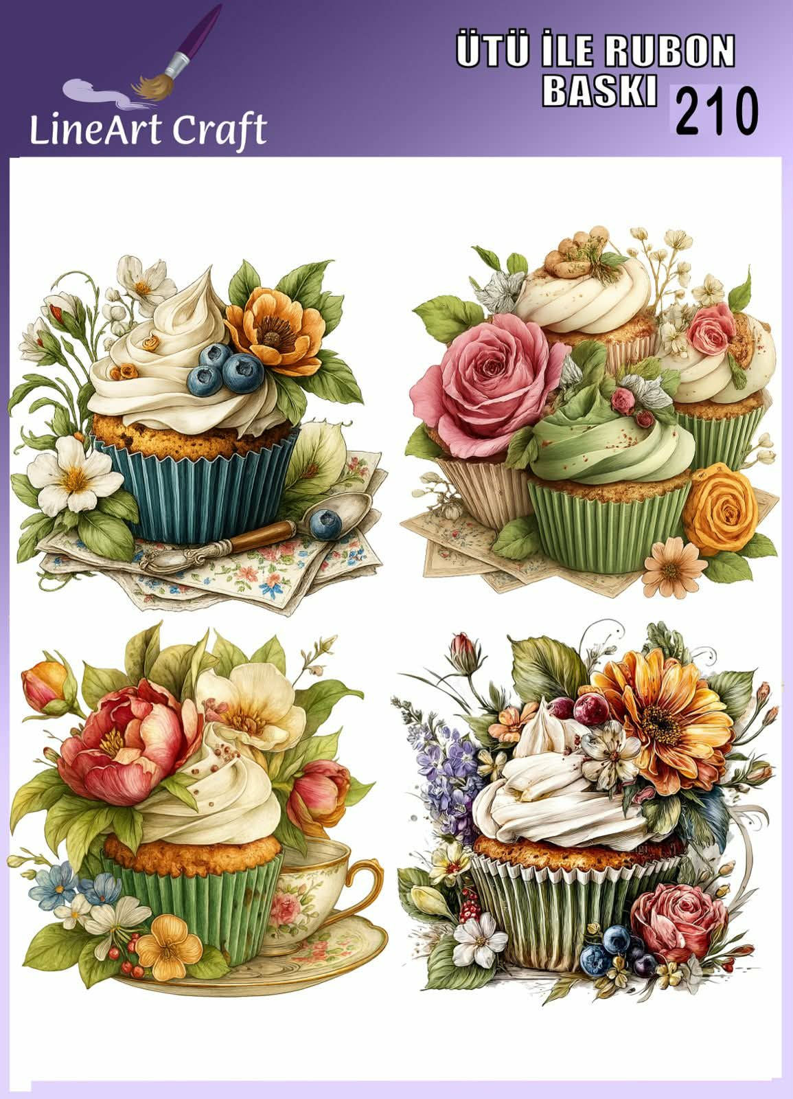 LİNEART ÜTÜ İLE RUB ON TRANSFER 210