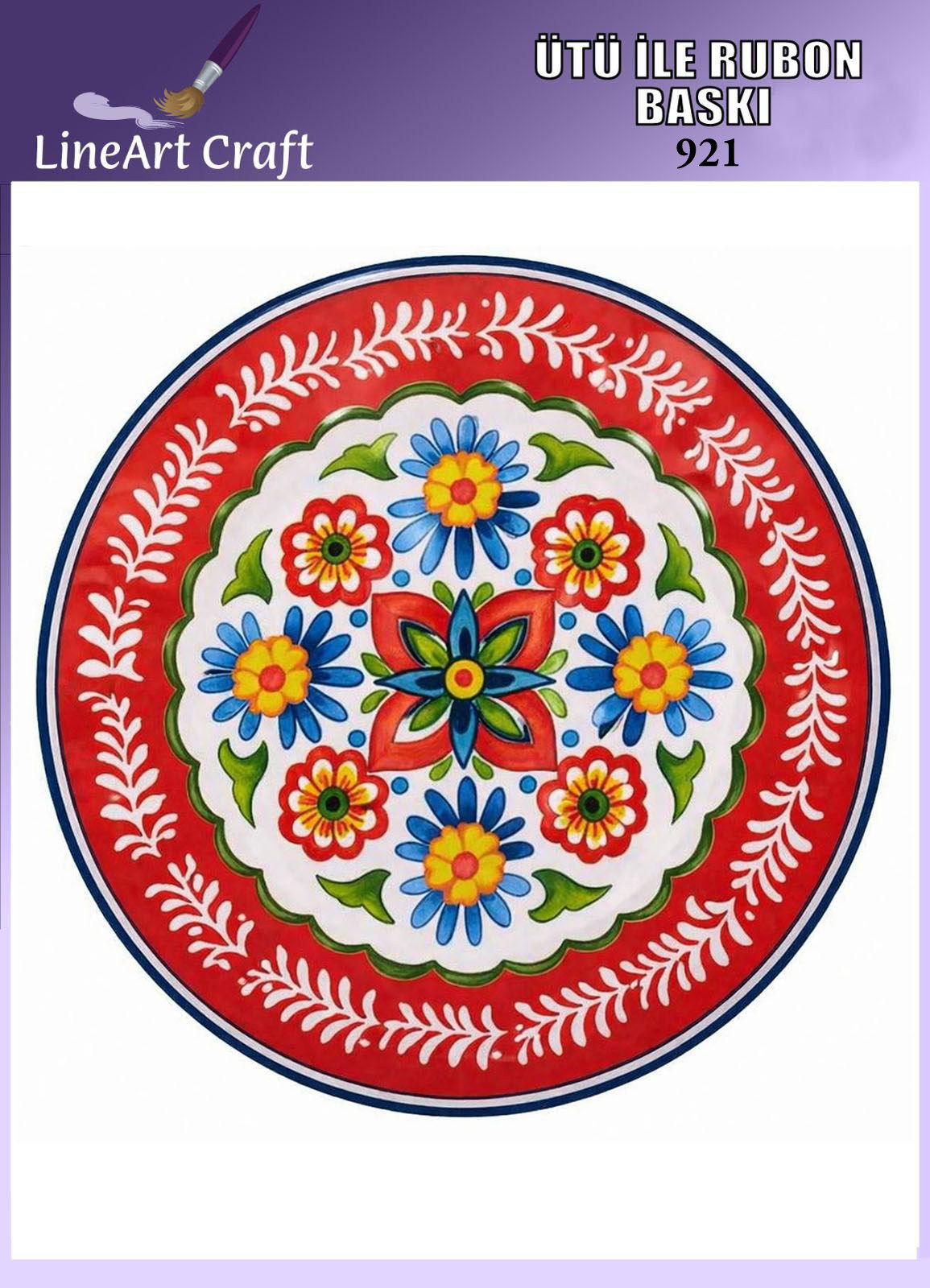 LİNEART ÜTÜ İLE RUB ON TRANSFER 921