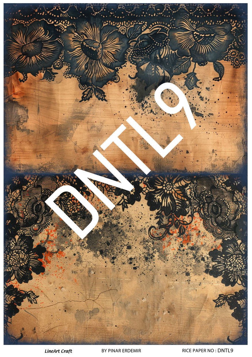 LİNEART PİRİNÇ DEKOPAJ DNTL9