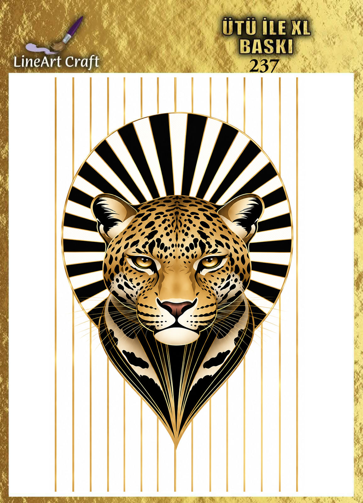 LİNEART  ÜTÜ İLE RUB ON TRANSFER XL237