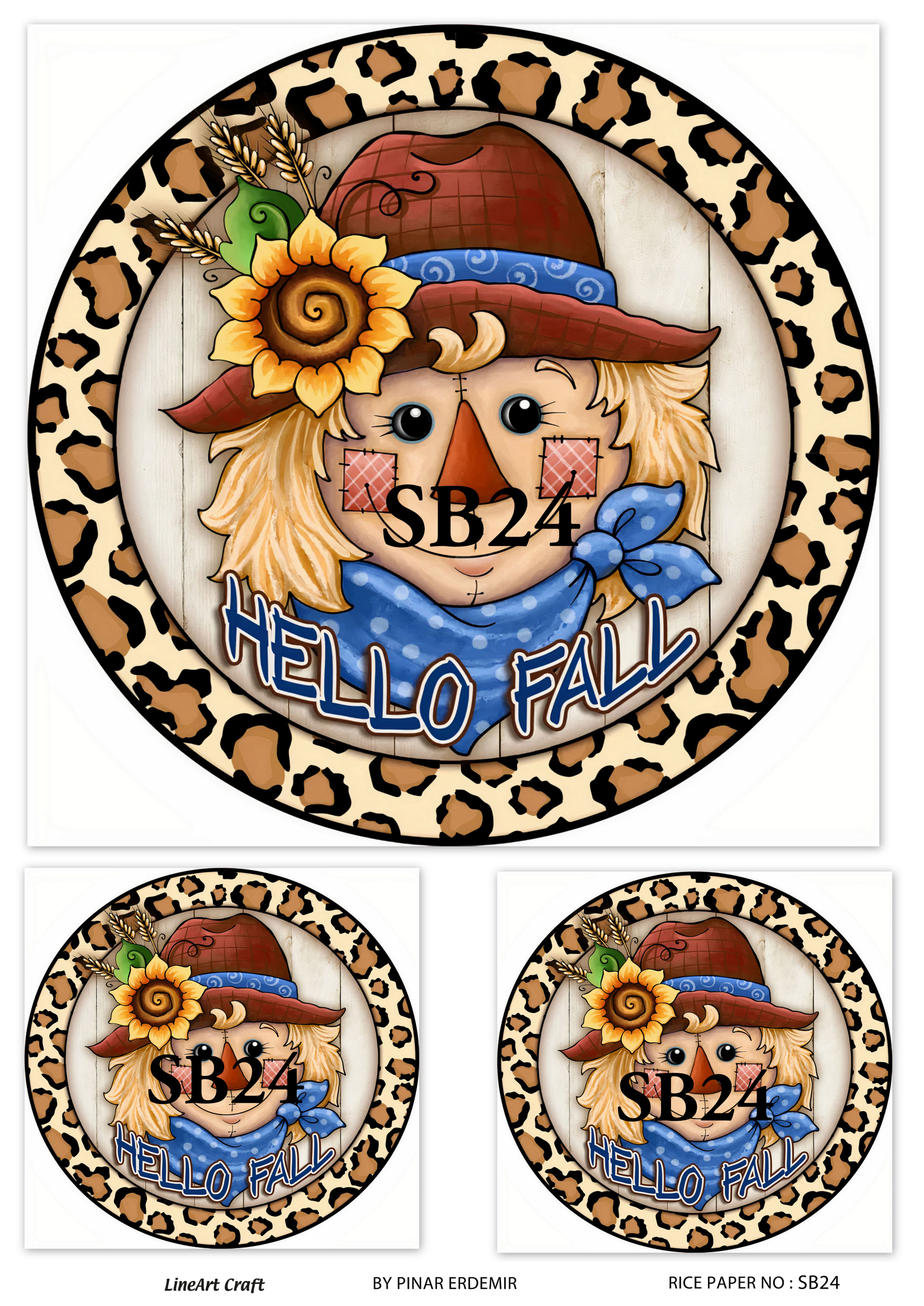 LİNEART PİRİNÇ DEKOPAJ SB24