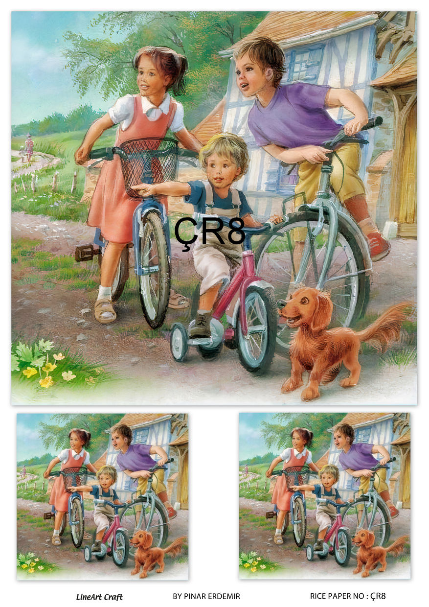 LİNEART PİRİNÇ DEKOPAJ ÇR8