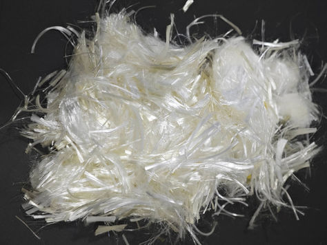 Ultrafine polypropylene fiber product for concrete reinforcement