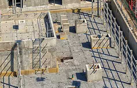 Construction site view