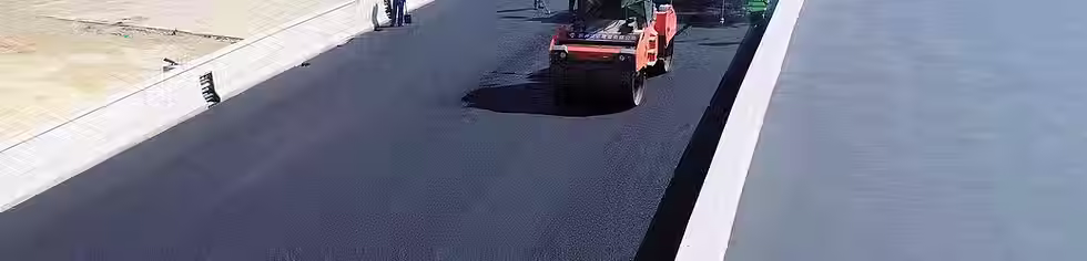 High-performance fibers used in asphalt road construction to improve longevity and strength