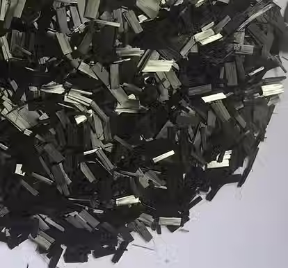 HPM® Carbon chopped carbon fiber for concrete to increase stiffness, electrical conductivity, and thermal stability in advanced structures