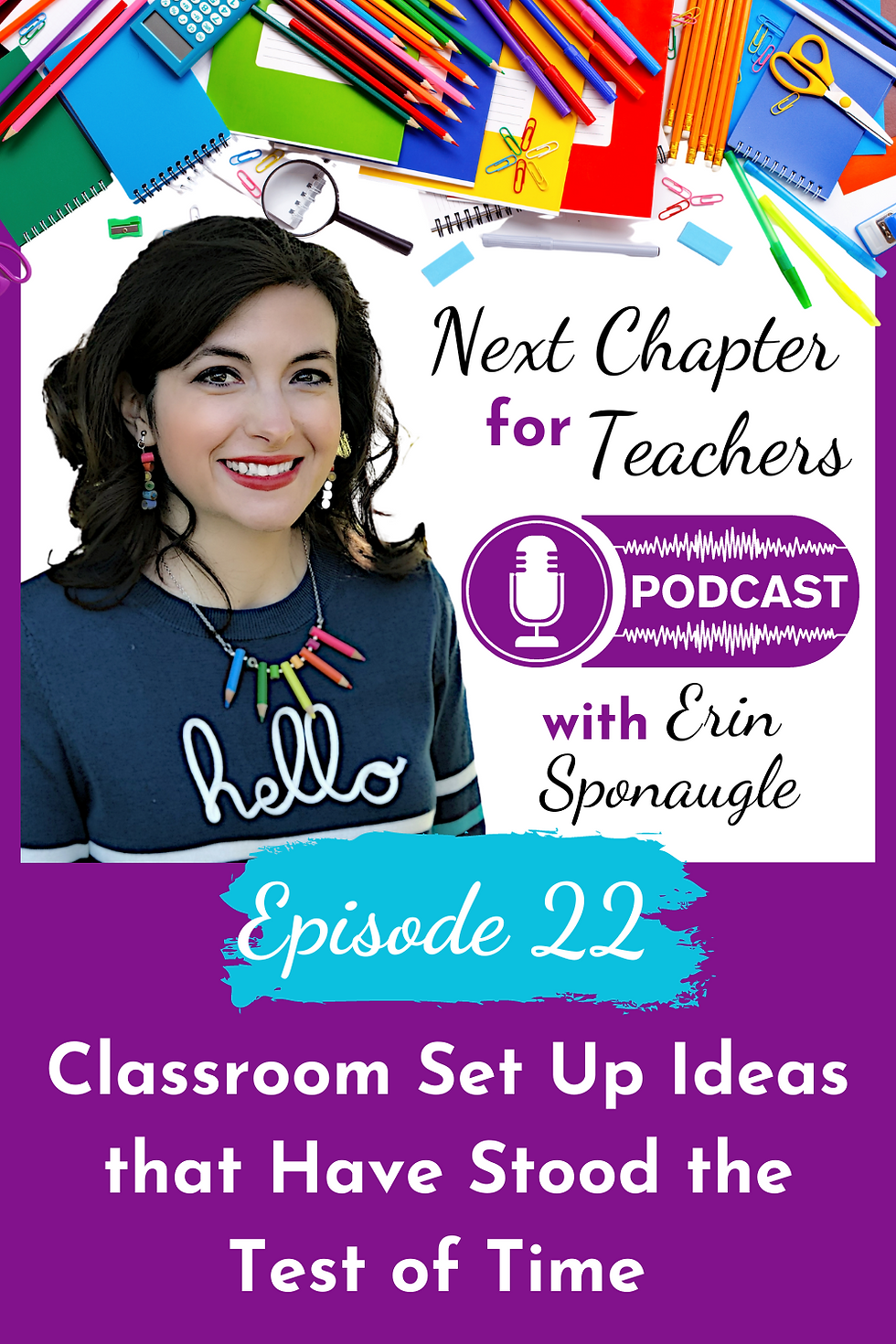podcast on classroom set up back to school