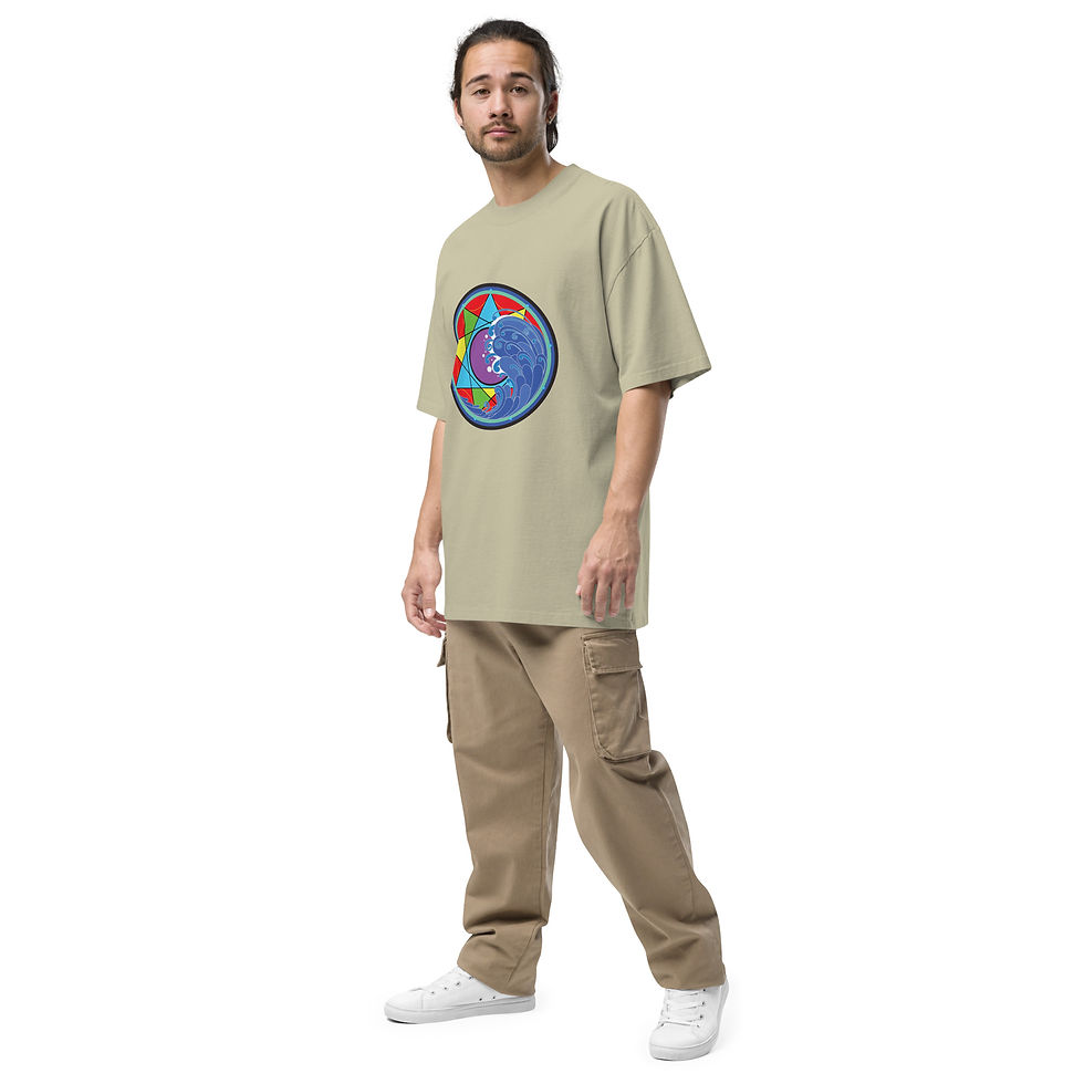Thumbnail: Oversized faded t-shirt