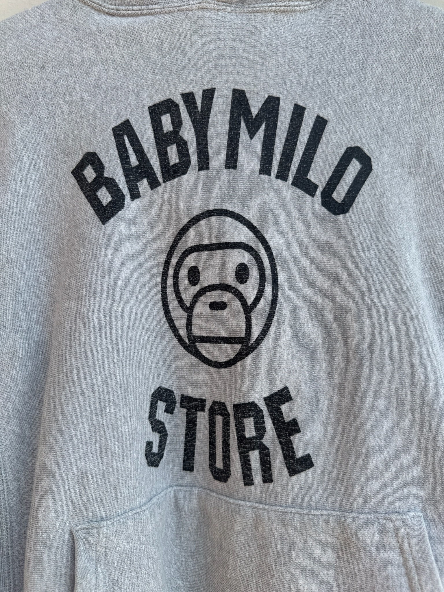 Bape Baby Milo logo hoodie