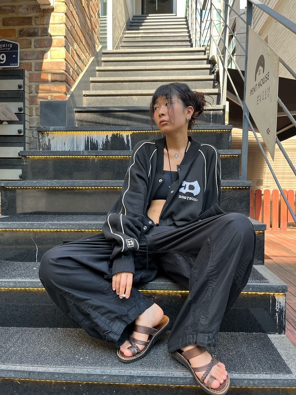 Thumbnail: Dog Town over fit old school cotton jacket