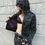 Thumbnail: Ozz on winter season gothic mood biker jacket